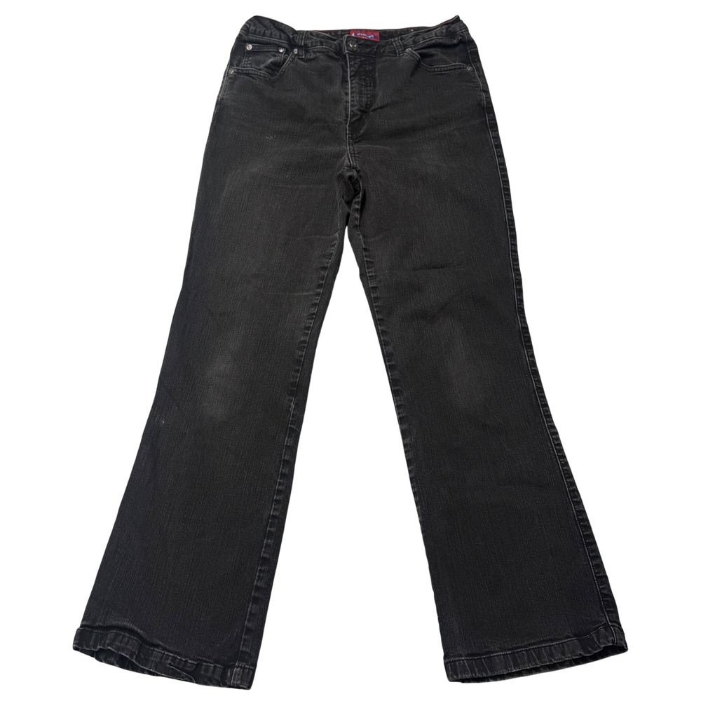 Westport Denim Jeans Womens 12 Black Stretch Bootcut Flare Cotton Lesotho